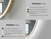 Oglinzi pentru baie cu LED în formă neregulată EG222 #2