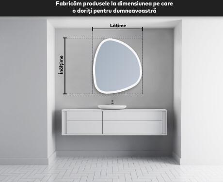 Oglinzi pentru baie cu LED în formă neregulată EG222 #5