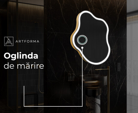 Oglinzi pentru baie cu LED în formă neregulată EM222 #6