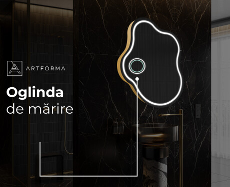 Oglinzi pentru baie cu LED în formă neregulată EM223 #6