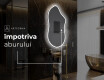 Oglinzi pentru baie cu LED în formă neregulată F222 #8