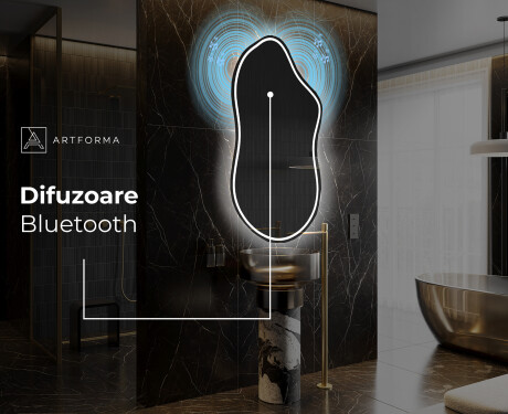 Oglinzi pentru baie cu LED în formă neregulată F223 #5