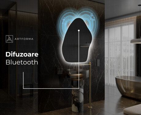 Oglinzi pentru baie cu LED în formă neregulată G221 #5