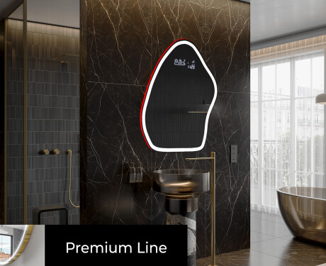 Oglinzi pentru baie cu LED în formă neregulată G222 #4