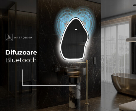 Oglinzi pentru baie cu LED în formă neregulată G222 #6