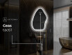 Oglinzi pentru baie cu LED în formă neregulată G222 #8