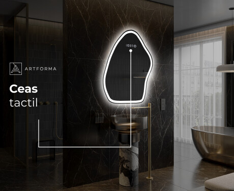 Oglinzi pentru baie cu LED în formă neregulată G222 #8