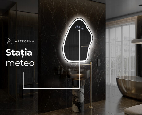 Oglinzi pentru baie cu LED în formă neregulată G222 #6