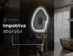 Oglinzi pentru baie cu LED în formă neregulată G222 #8