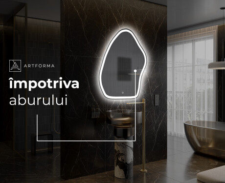 Oglinzi pentru baie cu LED în formă neregulată G222 #8