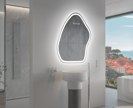 Oglinzi pentru baie cu LED în formă neregulată G222 #9