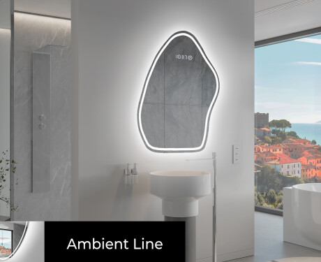Oglinzi pentru baie cu LED în formă neregulată G223 #3
