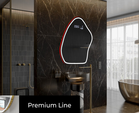 Oglinzi pentru baie cu LED în formă neregulată G223 #4