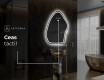 Oglinzi pentru baie cu LED în formă neregulată G223 #8