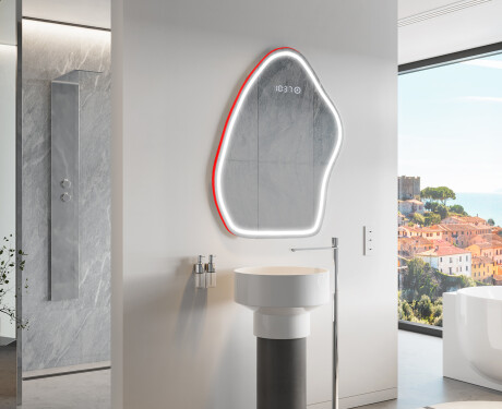Oglinzi pentru baie cu LED în formă neregulată G223 #9