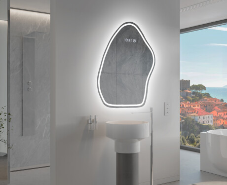 Oglinzi pentru baie cu LED în formă neregulată G223 #9