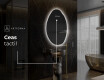 Oglinzi pentru baie cu LED în formă neregulată U221 #8