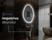 Oglinzi pentru baie cu LED în formă neregulată U222 #9