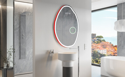Oglinzi pentru baie cu LED în formă neregulată U222