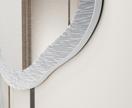 Oglindă la comandă în ramă metalică de design L291 #3