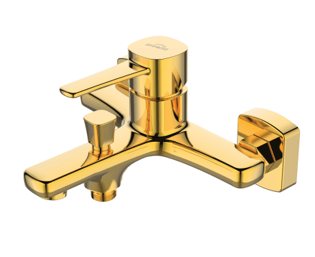 Mixer de baie auriu Glamour