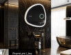 Oglinzi pentru baie cu LED în formă neregulată J222 #3