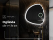Oglinzi pentru baie cu LED în formă neregulată J222 #4