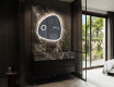 Oglinda decor perete cu LED J222 #10