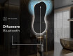 Oglinzi pentru baie cu LED în formă neregulată K221 #5
