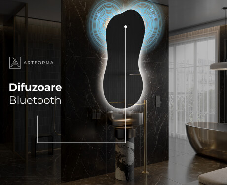 Oglinzi pentru baie cu LED în formă neregulată K221 #5