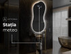 Oglinzi pentru baie cu LED în formă neregulată K221 #6