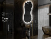 Oglinzi pentru baie cu LED în formă neregulată K222 #7
