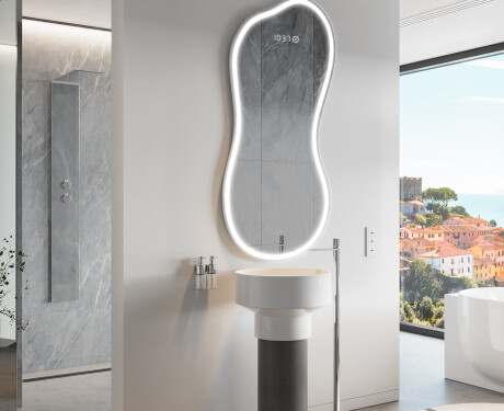 Oglinzi pentru baie cu LED în formă neregulată K222 #8