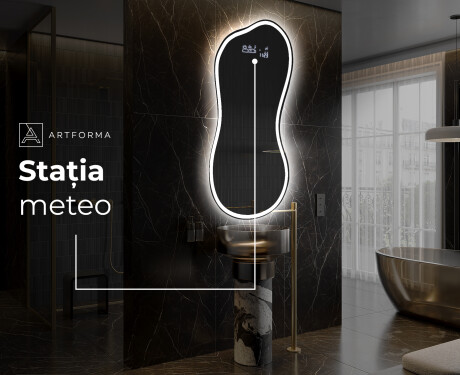 Oglinzi pentru baie cu LED în formă neregulată K222 #6