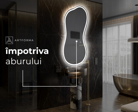 Oglinzi pentru baie cu LED în formă neregulată K222 #8