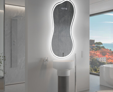 Oglinzi pentru baie cu LED în formă neregulată K222 #9