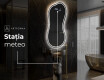Oglinzi pentru baie cu LED în formă neregulată K223 #6