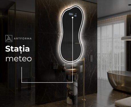 Oglinzi pentru baie cu LED în formă neregulată K223 #6