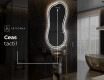 Oglinzi pentru baie cu LED în formă neregulată K223 #7