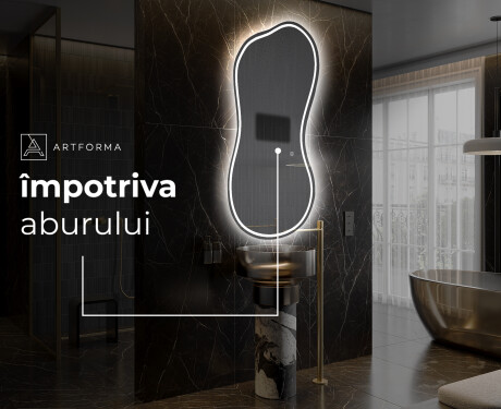 Oglinzi pentru baie cu LED în formă neregulată K223 #8
