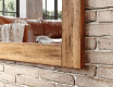 Oglindă rectangulară de perete cu ramă lemn L224 #2