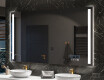 Dreptunghiulara oglinda cu LED la comanda L02 #10