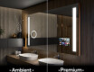 Oglindă de baie cu iluminare LED02 #1