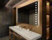 Oglinda cu LED baie mari de perete L06