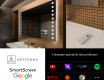 Oglinda cu LED baie mari de perete L06 #4