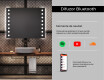 Oglinda cu LED baie mari de perete L06 #6