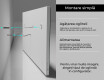 Oglinzi moderne baie cu leduri L09 #9