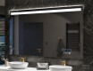 Dreptunghiulara oglinda cu LED la comanda L12 #10