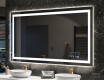 Oglinda moderna dreptunghiulara baie cu LED L15 #10