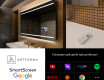 Oglinda cu LED baie mari de perete L23 #4